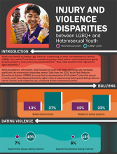 Injury and Violence Disparities Between LGBQ+ and Heterosexual Youth