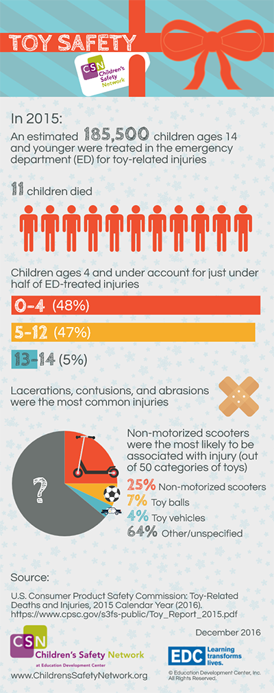 Toy Safety Mini Infographic