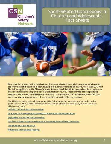 Overview of Sports-Related Concussions