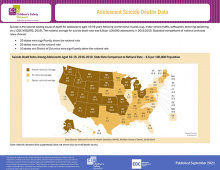 Adolescent Suicide Deaths Data
